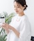【汗染みの目立ちにくいTシャツ ZEROSTAIN】バルーン袖Tシャツ 撥水・防汚加工 バルーンスリーブ 脇汗対策 大人カジュアル