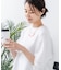 【汗染みの目立ちにくいTシャツ ZEROSTAIN】バルーン袖Tシャツ 撥水・防汚加工 バルーンスリーブ 脇汗対策 大人カジュアル