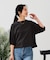 【汗染みの目立ちにくいTシャツ ZEROSTAIN】バルーン袖Tシャツ 撥水・防汚加工 バルーンスリーブ 脇汗対策 大人カジュアル