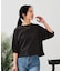 【汗染みの目立ちにくいTシャツ ZEROSTAIN】バルーン袖Tシャツ 撥水・防汚加工 バルーンスリーブ 脇汗対策 大人カジュアル