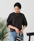 【汗染みの目立ちにくいTシャツ ZEROSTAIN】バルーン袖Tシャツ 撥水・防汚加工 バルーンスリーブ 脇汗対策 大人カジュアル