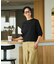 【汗染みの目立ちにくいTシャツ ZEROSTAIN】バルーン袖Tシャツ 撥水・防汚加工 バルーンスリーブ 脇汗対策 大人カジュアル