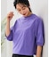 【汗染みの目立ちにくいTシャツ ZEROSTAIN】バルーン袖Tシャツ 撥水・防汚加工 バルーンスリーブ 脇汗対策 大人カジュアル
