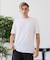 【汗染みの目立ちにくいTシャツ ZEROSTAIN】クルーネックTシャツ 綿タッチ ヘビーウェイト感 防汚・撥水 吸汗速乾 UVカット