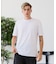 【汗染みの目立ちにくいTシャツ ZEROSTAIN】クルーネックTシャツ 綿タッチ ヘビーウェイト感 防汚・撥水 吸汗速乾 UVカット