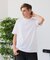 【汗染みの目立ちにくいTシャツ ZEROSTAIN】クルーネックTシャツ 綿タッチ ヘビーウェイト感 防汚・撥水 吸汗速乾 UVカット