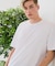 【汗染みの目立ちにくいTシャツ ZEROSTAIN】クルーネックTシャツ 綿タッチ ヘビーウェイト感 防汚・撥水 吸汗速乾 UVカット