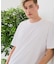 【汗染みの目立ちにくいTシャツ ZEROSTAIN】クルーネックTシャツ 綿タッチ ヘビーウェイト感 防汚・撥水 吸汗速乾 UVカット