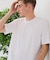 【汗染みの目立ちにくいTシャツ ZEROSTAIN】クルーネックTシャツ 綿タッチ ヘビーウェイト感 防汚・撥水 吸汗速乾 UVカット