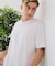【汗染みの目立ちにくいTシャツ ZEROSTAIN】クルーネックTシャツ 綿タッチ ヘビーウェイト感 防汚・撥水 吸汗速乾 UVカット