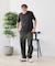 【汗染みの目立ちにくいTシャツ ZEROSTAIN】クルーネックTシャツ 綿タッチ ヘビーウェイト感 防汚・撥水 吸汗速乾 UVカット