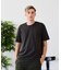 【汗染みの目立ちにくいTシャツ ZEROSTAIN】クルーネックTシャツ 綿タッチ ヘビーウェイト感 防汚・撥水 吸汗速乾 UVカット