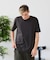 【汗染みの目立ちにくいTシャツ ZEROSTAIN】クルーネックTシャツ 綿タッチ ヘビーウェイト感 防汚・撥水 吸汗速乾 UVカット