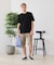 【汗染みの目立ちにくいTシャツ ZEROSTAIN】クルーネックTシャツ 綿タッチ ヘビーウェイト感 防汚・撥水 吸汗速乾 UVカット