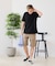 【汗染みの目立ちにくいTシャツ ZEROSTAIN】クルーネックTシャツ 綿タッチ ヘビーウェイト感 防汚・撥水 吸汗速乾 UVカット