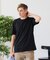 【汗染みの目立ちにくいTシャツ ZEROSTAIN】クルーネックTシャツ 綿タッチ ヘビーウェイト感 防汚・撥水 吸汗速乾 UVカット