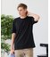 【汗染みの目立ちにくいTシャツ ZEROSTAIN】クルーネックTシャツ 綿タッチ ヘビーウェイト感 防汚・撥水 吸汗速乾 UVカット