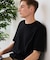 【汗染みの目立ちにくいTシャツ ZEROSTAIN】クルーネックTシャツ 綿タッチ ヘビーウェイト感 防汚・撥水 吸汗速乾 UVカット