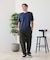【汗染みの目立ちにくいTシャツ ZEROSTAIN】クルーネックTシャツ 綿タッチ ヘビーウェイト感 防汚・撥水 吸汗速乾 UVカット