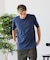 【汗染みの目立ちにくいTシャツ ZEROSTAIN】クルーネックTシャツ 綿タッチ ヘビーウェイト感 防汚・撥水 吸汗速乾 UVカット