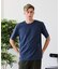 【汗染みの目立ちにくいTシャツ ZEROSTAIN】クルーネックTシャツ 綿タッチ ヘビーウェイト感 防汚・撥水 吸汗速乾 UVカット