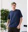 【汗染みの目立ちにくいTシャツ ZEROSTAIN】クルーネックTシャツ 綿タッチ ヘビーウェイト感 防汚・撥水 吸汗速乾 UVカット