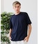 【汗染みの目立ちにくいTシャツ ZEROSTAIN】クルーネックTシャツ 綿タッチ ヘビーウェイト感 防汚・撥水 吸汗速乾 UVカット