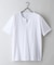 【汗染みの目立ちにくいTシャツ ZEROSTAIN】キーネックTシャツ 防汚 ＵＶカット 綿タッチ・厚手