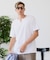 【汗染みの目立ちにくいTシャツ ZEROSTAIN】キーネックTシャツ 防汚 ＵＶカット 綿タッチ・厚手