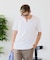 【汗染みの目立ちにくいTシャツ ZEROSTAIN】キーネックTシャツ 防汚 ＵＶカット 綿タッチ・厚手