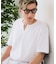【汗染みの目立ちにくいTシャツ ZEROSTAIN】キーネックTシャツ 防汚 ＵＶカット 綿タッチ・厚手