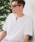 【汗染みの目立ちにくいTシャツ ZEROSTAIN】キーネックTシャツ 防汚 ＵＶカット 綿タッチ・厚手