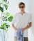 【汗染みの目立ちにくいTシャツ ZEROSTAIN】キーネックTシャツ 防汚 ＵＶカット 綿タッチ・厚手