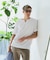 【汗染みの目立ちにくいTシャツ ZEROSTAIN】キーネックTシャツ 防汚 ＵＶカット 綿タッチ・厚手