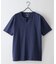 【汗染みの目立ちにくいTシャツ ZEROSTAIN】キーネックTシャツ 防汚 ＵＶカット 綿タッチ・厚手