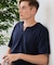 【汗染みの目立ちにくいTシャツ ZEROSTAIN】キーネックTシャツ 防汚 ＵＶカット 綿タッチ・厚手
