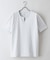 【汗染みの目立ちにくいTシャツ ZEROSTAIN】キーネックTシャツ 防汚 ＵＶカット 綿タッチ・厚手