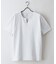 【汗染みの目立ちにくいTシャツ ZEROSTAIN】キーネックTシャツ 防汚 ＵＶカット 綿タッチ・厚手