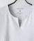【汗染みの目立ちにくいTシャツ ZEROSTAIN】キーネックTシャツ 防汚 ＵＶカット 綿タッチ・厚手