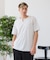 【汗染みの目立ちにくいTシャツ ZEROSTAIN】キーネックTシャツ 防汚 ＵＶカット 綿タッチ・厚手