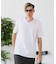 【汗染みの目立ちにくいTシャツ ZEROSTAIN/】VネックTシャツ 防汚 ＵＶカット 綿タッチ・厚手