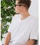 【汗染みの目立ちにくいTシャツ ZEROSTAIN/】VネックTシャツ 防汚 ＵＶカット 綿タッチ・厚手