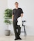 【汗染みの目立ちにくいTシャツ ZEROSTAIN/】VネックTシャツ 防汚 ＵＶカット 綿タッチ・厚手
