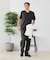 【汗染みの目立ちにくいTシャツ ZEROSTAIN/】VネックTシャツ 防汚 ＵＶカット 綿タッチ・厚手