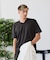 【汗染みの目立ちにくいTシャツ ZEROSTAIN/】VネックTシャツ 防汚 ＵＶカット 綿タッチ・厚手