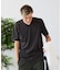 【汗染みの目立ちにくいTシャツ ZEROSTAIN/】VネックTシャツ 防汚 ＵＶカット 綿タッチ・厚手