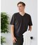 【汗染みの目立ちにくいTシャツ ZEROSTAIN/】VネックTシャツ 防汚 ＵＶカット 綿タッチ・厚手
