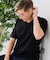 【汗染みの目立ちにくいTシャツ ZEROSTAIN/】VネックTシャツ 防汚 ＵＶカット 綿タッチ・厚手
