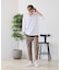 【汗染みの目立ちにくいTシャツ ZEROSTAIN】フェイクレイヤード ビッグシルエット キーネック クルーネック 7分袖Tシャツ 防汚 ＵＶカット 綿タッチ・厚手