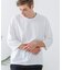 【汗染みの目立ちにくいTシャツ ZEROSTAIN】フェイクレイヤード ビッグシルエット キーネック クルーネック 7分袖Tシャツ 防汚 ＵＶカット 綿タッチ・厚手